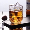 Bộ 6 ly thuỷ tinh Deli Whisky vân kim cương 220ml KB048-2