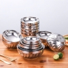 Chén xoắn inox 2 lớp cách nhiệt size 16cm