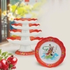 Bộ đĩa chưng cúng trái cây bàn thờ nhựa cao cấp AP6AB