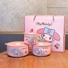 Bộ 3 hộp đựng cơm hình Melody dễ thương