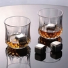 Bộ 6 ly thuỷ tinh Deli Whisky vân kim cương 220ml KB048-2