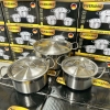 Bộ 3 nồi inox kèm nắp inox Fiveramic cao cấp