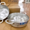Bộ 2 nồi lẩu nhôm Kim Sang siêu dày size 24,26cm