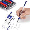 Set 100 cây bút bi nước có nắp đậy màu xanh