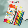 Hộp 12 cây bút chì màu Deli đầu chì 3mm Colorun EC130-12