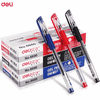 Hộp 12 cây bút gel Deli siêu trơn ngòi 0.5mm E6600S/C6600S