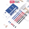 Hộp 12 cây bút gel Deli siêu trơn ngòi 0.5mm E6600S/C6600S