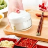 Dụng cụ xay tỏi ớt cầm tay đa năng Chopper