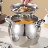 Ca lọc dầu inox kèm muỗng tai thỏ 2.6L size 14cm
