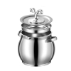 Ca lọc dầu inox kèm muỗng tai thỏ 2.6L size 14cm