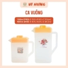 Ca nước vuông có nắp đậy nhựa Vĩ Hưng 1.2L 7952
