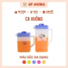 Ca nước vuông có nắp đậy nhựa Vĩ Hưng 1.5L 6720