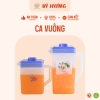 Ca nước vuông có nắp đậy nhựa Vĩ Hưng 1.5L 6720