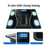Cân điện tử thông minh kết nối Bluetooth, đo chỉ số sức khỏe 180kg