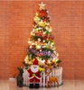 Cây thông Noel cao 1m5 đế nhựa