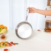 Chảo cạn inox chống dính nguyên khối size 28cm