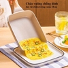 Chảo chống dính đáy từ chữ nhật chiên trứng cuộn tiện lợi