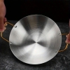 Chảo inox cao cấp 2 quai Cát Tường size 24cm