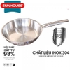 Chảo Inox đa lớp SUNHOUSE IN20M6 size 20cm