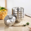 Set 10 chén xoắn inox 2 lớp cách nhiệt size 11.5cm