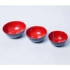 Chén ăn cơm Melamine đen đỏ 2 lớp size 9cm CO-09