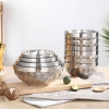 Chén xoắn inox 2 lớp cách nhiệt size 16cm