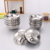 Set 10 chén xoắn inox 2 lớp cách nhiệt size 11.5cm