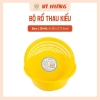 Bộ thau rổ kiểu tiện dụng 3T0 nhựa Vĩ Hưng 3414