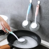 Cọ rửa xong nồi chảo cán dài Hiwa cao cấp