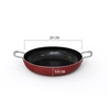 Chảo trơn chống dính 2 quai Sunhouse CT28R2 size 28cm