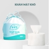 Cuộn khăn lau mặt khô đa năng Topgia 65 tờ HTG004