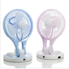 Quạt tích điện có đèn led mini fan 5580