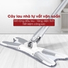 Chổi lau nhà thông minh chữ X tự vắt xoay 360 độ