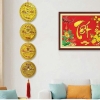 Dây đồng tiền treo trang trí tết 3T