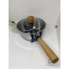 Chảo Nhật inox cán gỗ 18cm