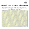 Đèn pha năng lượng mặt trời chống nước có remote 1500w