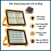 Đèn pha năng lượng mặt trời xách tay 4 khoang 500W