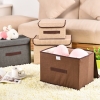 Bộ 2 hộp vải đựng đồ xếp gọn đa năng
