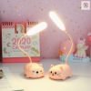 Đèn bàn tích điện hình thú đáng yêu có khay cắm bút