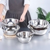 Bộ 5 thau rổ inox