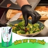 Hộp 100 cái găng tay thực phẩm TTGloves màu đen