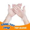 Hộp 100 cái găng tay y tế không bột Vinyl Topglove