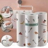 Cuộn giấy lau đa năng siêu thấm tái sử dụng size 20cm loại 40 tờ
