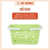 Giỏ nhựa đựng đồ có quai xách size nhỏ 4001 VH