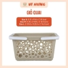 Giỏ nhựa đựng đồ có quai xách size nhỏ 4001 VH