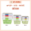 Giỏ nhựa đựng đồ có quai xách size trung 4002 VH