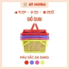 Giỏ nhựa đựng đồ có quai xách size lớn 4003 VH