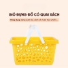 Giỏ nhựa đựng đồ có quai xách size trung 4002 VH