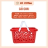 Giỏ nhựa đựng đồ có quai xách size nhỏ 4001 VH