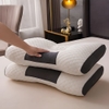 Gối Spa dệt kim 3D mềm mại chăm sóc sức khoẻ - Màu Trắng